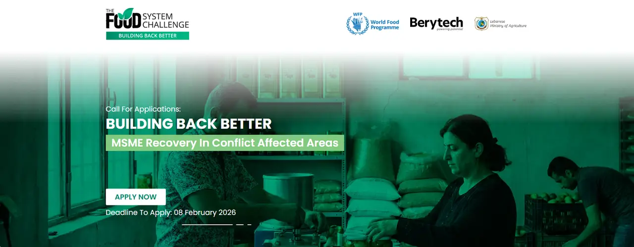 Call for Applications: Building Back Better - MSME Recovery in Conflict Affected Areas