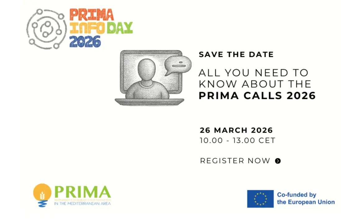 Save the Date : PRIMA Info Day 2026