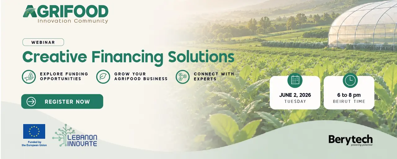 Agrifood Innovation Community | Creative Financing Solutions - Webinar