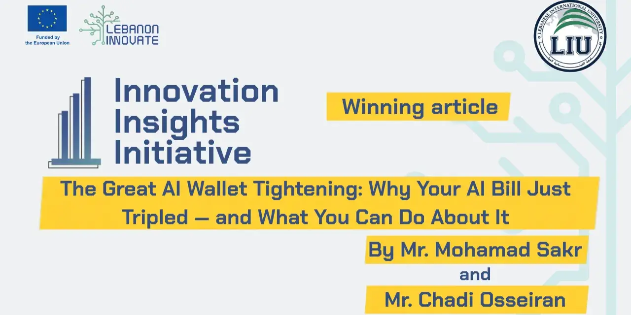The Great AI Wallet Tightening: Why Your AI Bill Just Tripled — and What You Can Do About It